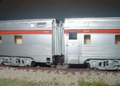 American Limited Models 9606 HO Scale Black Working Diaphragm Kits For Walthers Budd Cars (6 Pack)