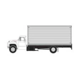 Athearn 10058 HO Scale Ford F-850 Box Truck - White