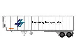 Athearn 16074 HO Scale 40' Fruehauf Z-Van Reefer Trailer Leaseway IMSZ 470136 1 Athearn 16074 HO Scale 40' Fruehauf Z-Van Reefer Trailer Leaseway IMSZ 470136