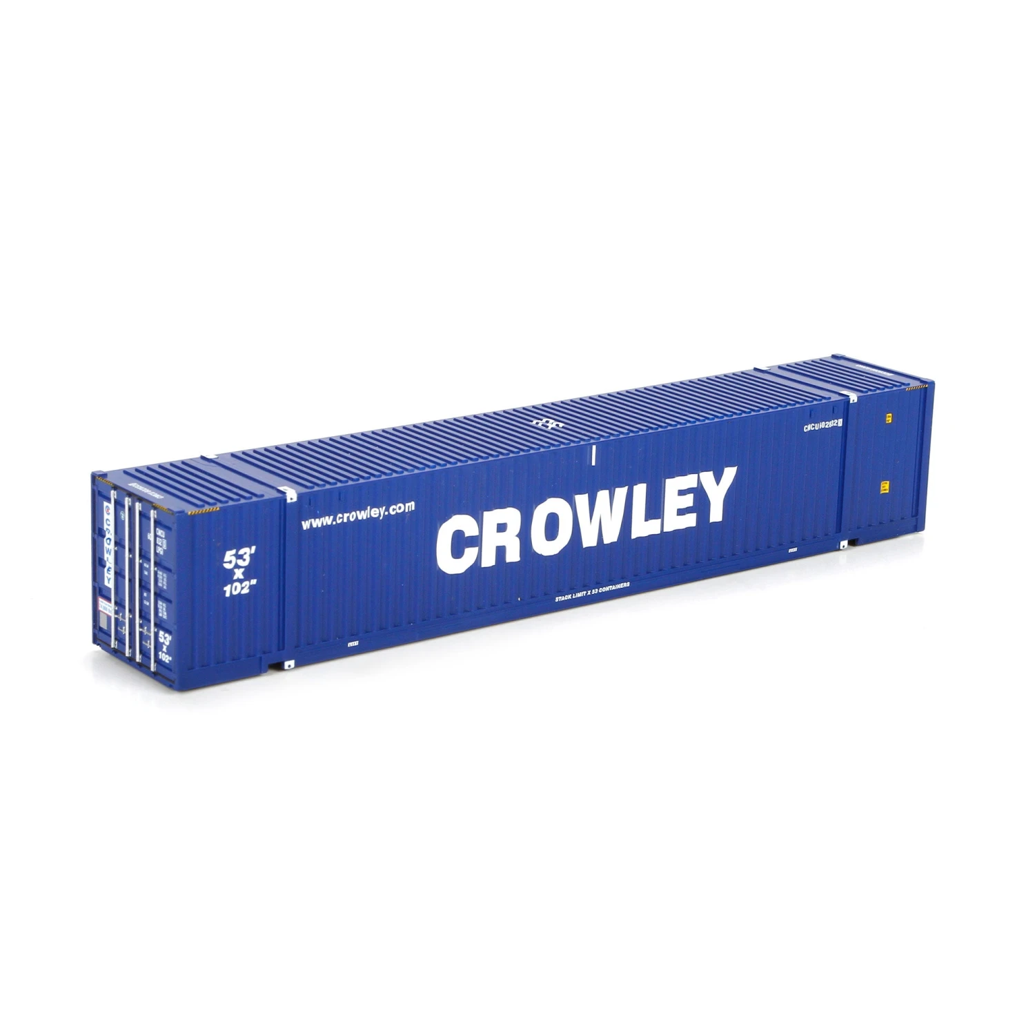 Athearn 28995 HO Scale 53' Jindo Intermodal Container Crowley CMCU 3-Pack #2 1 Athearn 28995 HO Scale 53' Jindo Intermodal Container Crowley CMCU 3-Pack #2