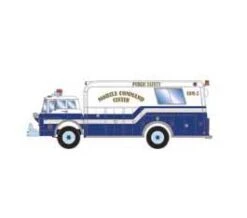 Athearn 29477 HO Scale Ford C Rescue Truck Public Safety Command COM-2