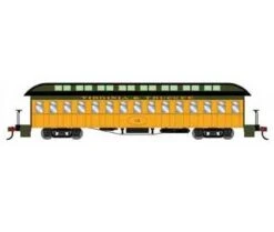 Athearn 84864 HO Scale Overland Passenger Car Coach Virginia & Truckee V&T 3