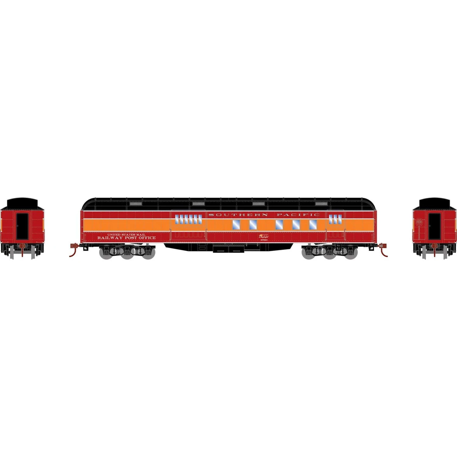Athearn RTR 88224 HO Scale Heavyweight RPO Passenger Car "Daylight" Southern Pacific 5124 2 Athearn RTR 88224 HO Scale Heavyweight RPO Passenger Car "Daylight" Southern Pacific 5124 - Image 2