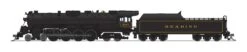 BLI 7400 N Scale 4-8-4 T1 Steam Locomotive Reading "In Service" RDG 2101 With Paragon4