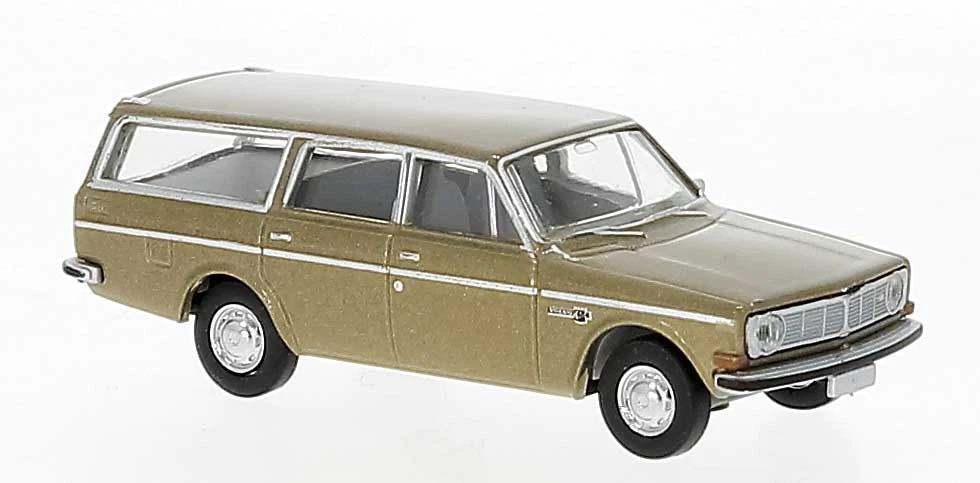 Brekina 29470 HO Scale 1966-1973 Volvo Series 145 Station Wagon Gold 1 Brekina 29470 HO Scale 1966-1973 Volvo Series 145 Station Wagon Gold