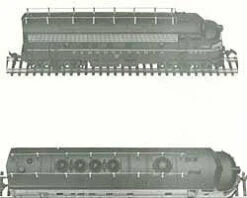 Cal Scale Superdetail 438 HO Scale PRR Induction Phone Antenna Supports FP-7