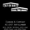 Cannon & Company AC-2107 HO Scale Front And Rear Anticlimber SD70 & Front For Late GP60