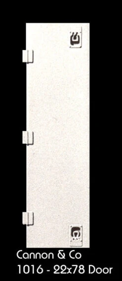 Cannon & Company 1016 HO Scale Latched Hood Doors 22 X 78 (8-Pack)