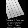 Cannon & Company 2016 HO Scale Walkway Safety Tread Strips .245 X 5.46 (5-Pack)