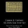 Cannon & Company 2026 HO Scale Photo-Etched Brass Side Step Set PROTO 2000 GP30