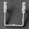 Details Associates SS-6416 HO Scale Freight Car Straight Stirrups Side Mount (8 Pack)