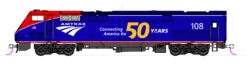 Kato 176-6037DCC N Scale GE P42 Genesis Amtrak Phase VI 50th Anniversary 08 With DCC