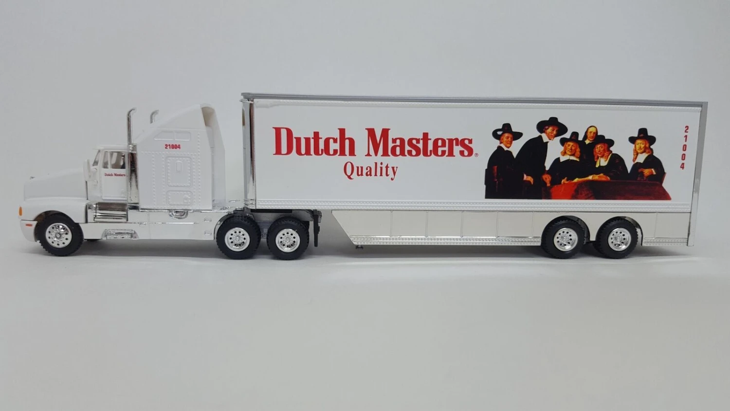 Model Power 21004 HO Scale Long Haul Tractor And Trailer Dutch Masters - NOS 2 Model Power 21004 HO Scale Long Haul Tractor And Trailer Dutch Masters - NOS - Image 2