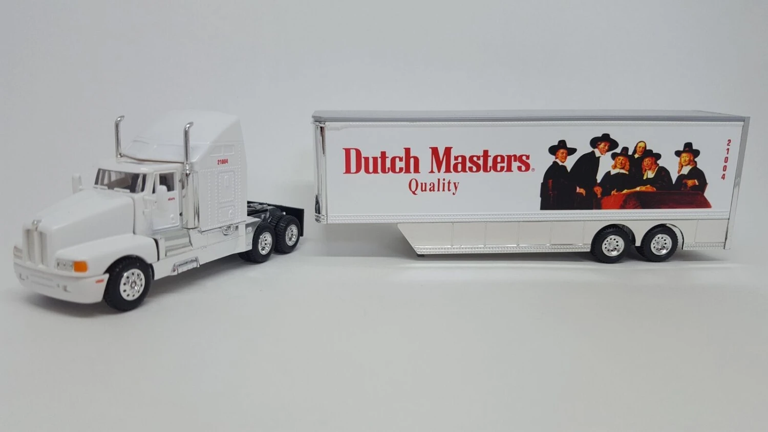 Model Power 21004 HO Scale Long Haul Tractor And Trailer Dutch Masters - NOS 3 Model Power 21004 HO Scale Long Haul Tractor And Trailer Dutch Masters - NOS - Image 3