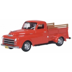 Oxford Diecast 87DP48001 HO Scale (1:87) 1948 Dodge B-1B Pickup Truck Red