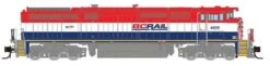 Rapido Trains 540048 N Scale GE Dash 8-40CM British Columbia "Frame Stripe" BC Rail 4609