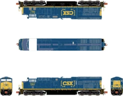 ScaleTrains Operator 10973 N Scale GE ET44AH Tier 4 Diesel "Boxcar Logo" CSXT 3377 With DCC -Atheary Store scaletrains operator 10973 n scale ge et44ah tier 4 diesel boxcar logo csxt 3377 with dcc 3