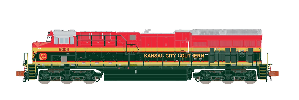 ScaleTrains Rivet 33657 N Scale GE ET44 Tier 4 Diesel "Southern Belle" KCS 5021 2 ScaleTrains Rivet 33657 N Scale GE ET44 Tier 4 Diesel "Southern Belle" KCS 5021 - Image 2