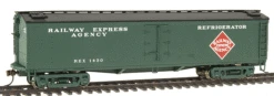 Walthers 932-5491 HO Scale GACX Wood Reefer (GSC Trucks) Railway Express Agency REX 1460 - NOS